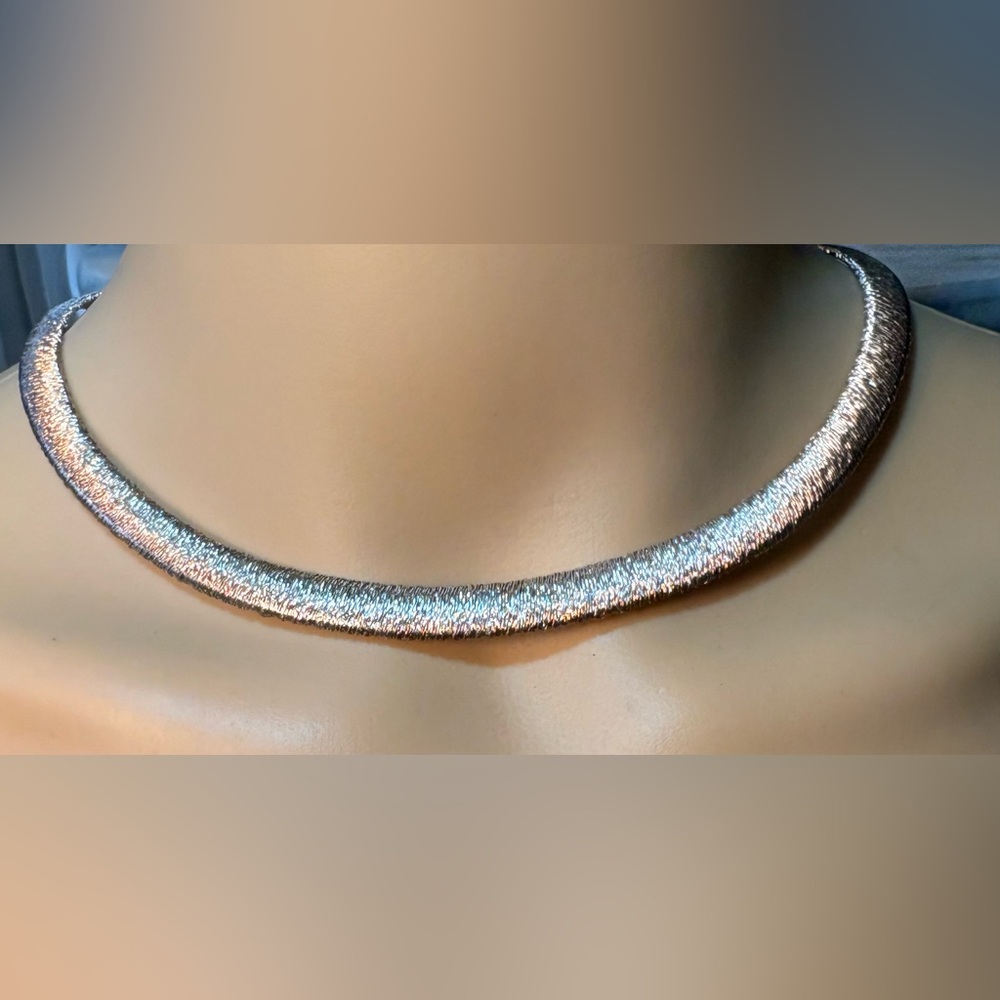 925 Milor inscription Elegant Silver Necklace